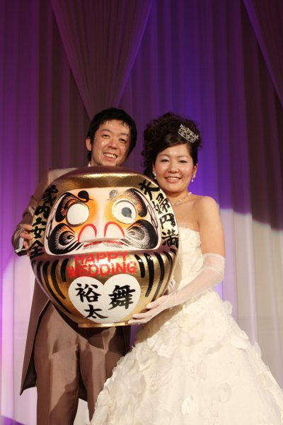 ブライダル 結婚式 荒木さまからのうれしいお便り 高崎だるまの 今井だるま店naya