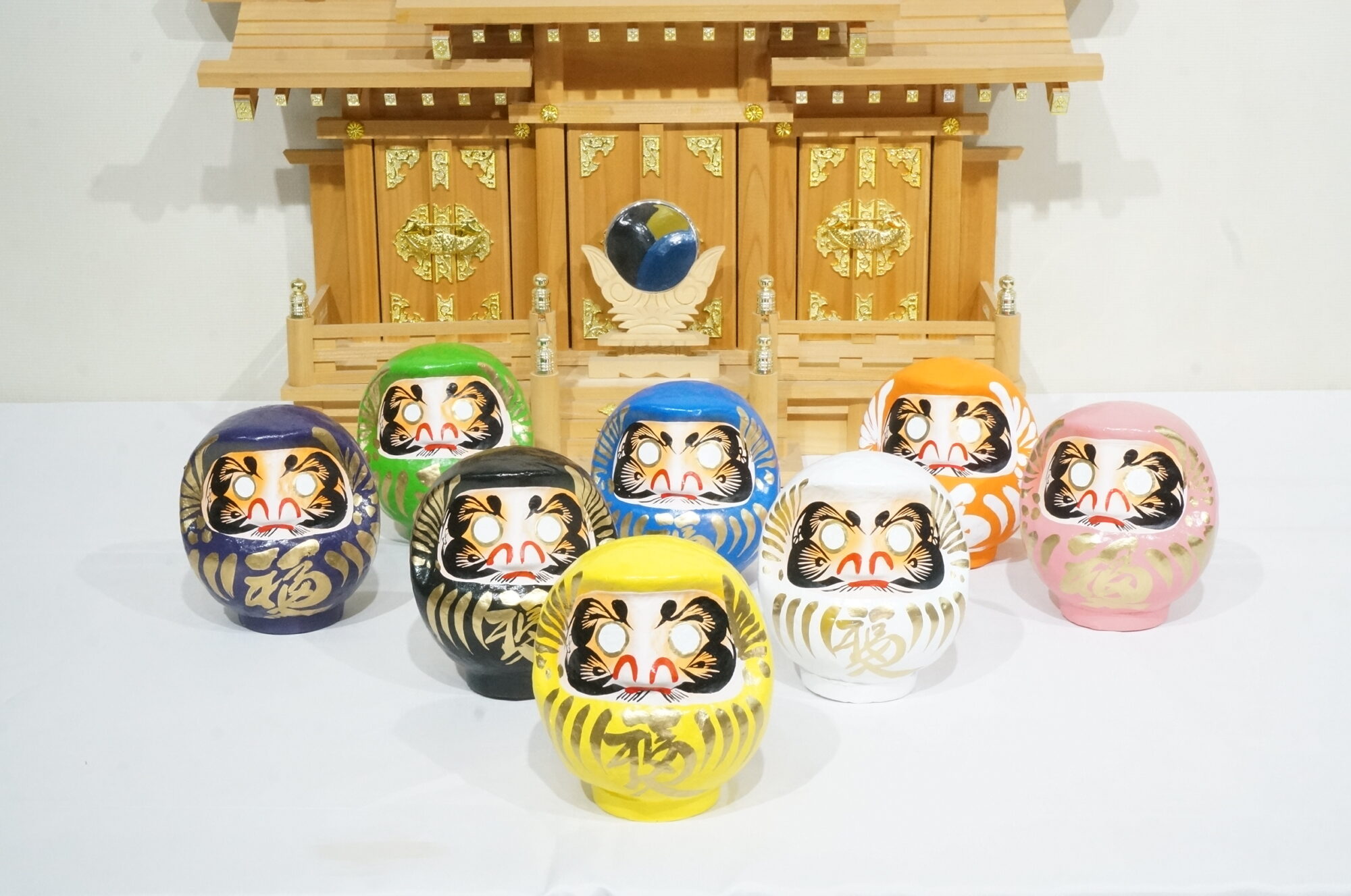 福入りだるま カラー | 高崎だるま｜高崎・群馬土産｜今井だるま